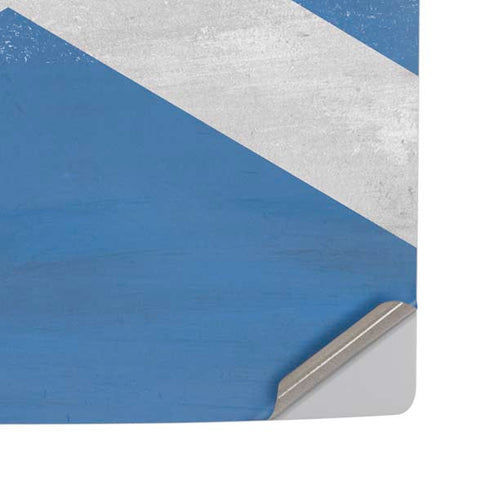 Scotland Flag Distressed PS5 Pro Disk Console Skin